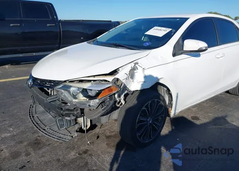 2014 Toyota Corolla S Plus from USA, damaged, VIN 5YFBURHE6EP145011